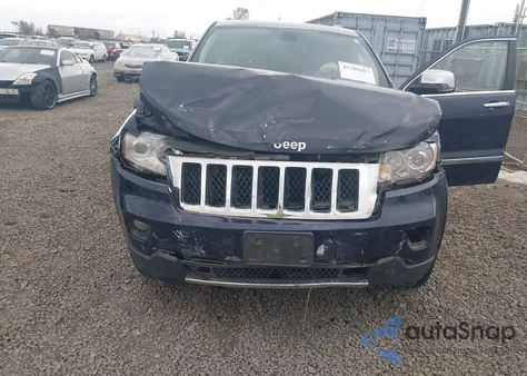 2012 Jeep Grand Cherokee Overland z USA, uszkodzony, nr VIN 1C4RJFCT7CC162109